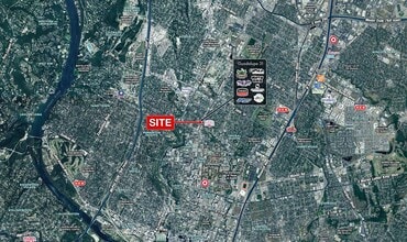 3016 Guadalupe St, Austin, TX - AERIAL map view