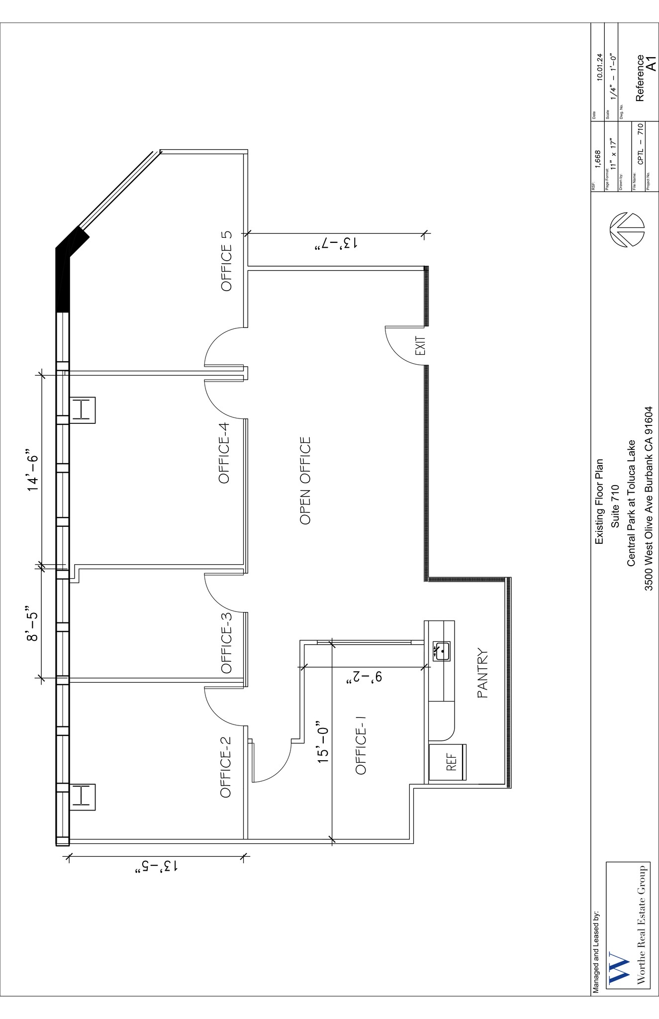 3500 W Olive Ave, Burbank, CA à louer Plan de site- Image 1 de 1