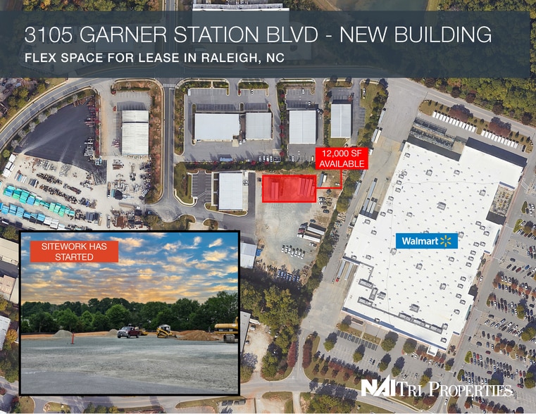 3133 Garner Station Blvd, Raleigh, NC for lease - Building Photo - Image 1 of 1