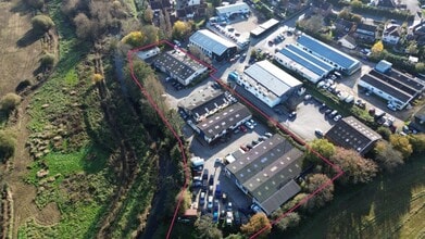Stone Ln, Wimborne, DOR - Aerial  map view