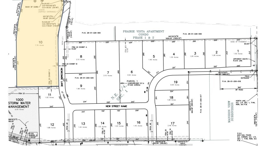1529 N Main St, Chatham, IL for sale - Site Plan - Image 2 of 2