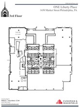 1650 Market St, Philadelphia, PA for lease Floor Plan- Image 1 of 1