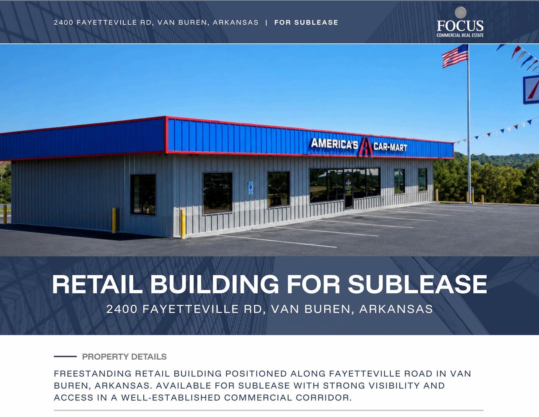 2400 Fayetteville Rd, Van Buren, AR à louer Photo principale- Image 1 de 2