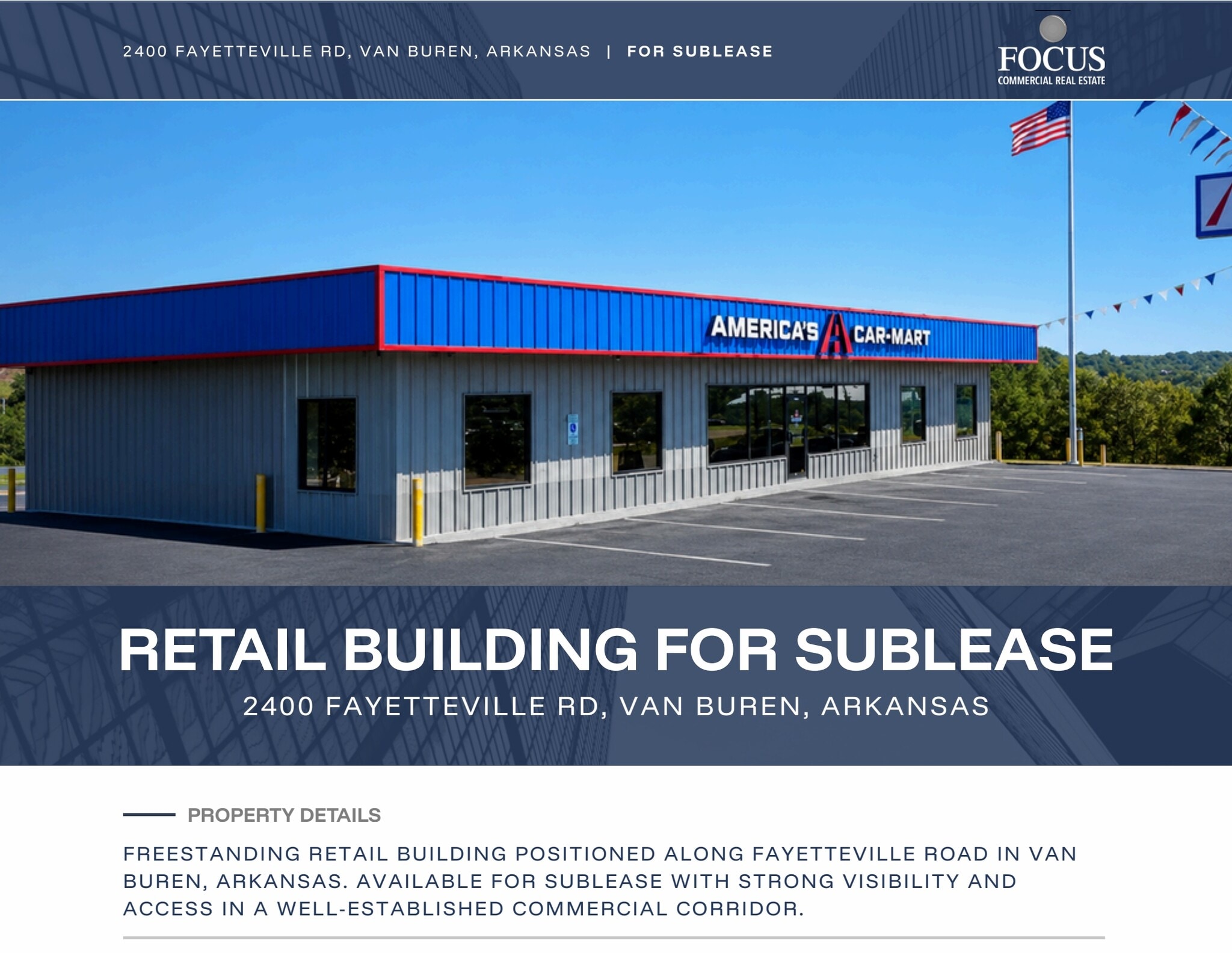 2400 Fayetteville Rd, Van Buren, AR for lease Primary Photo- Image 1 of 2