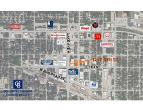 121 E Fifth St, Storm Lake, IA - AERIAL  map view