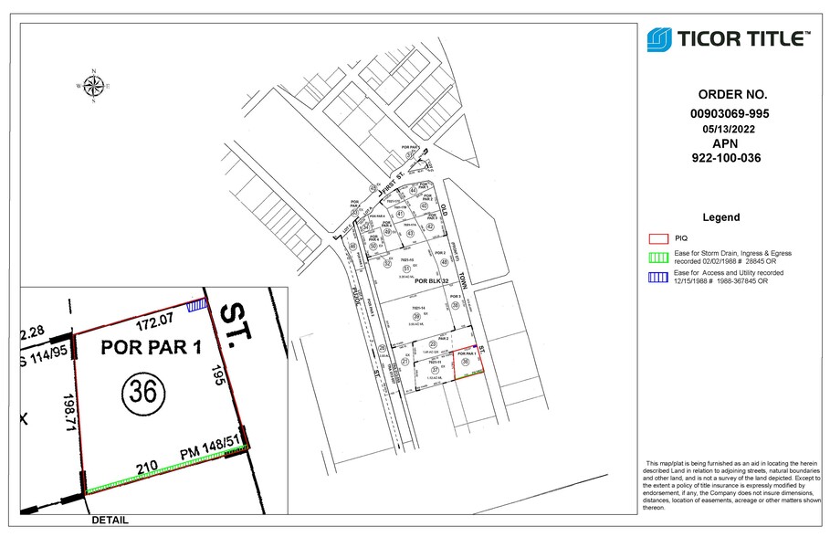 28879 Old Town Front St, Temecula, CA à vendre - Plan cadastral - Image 2 de 2