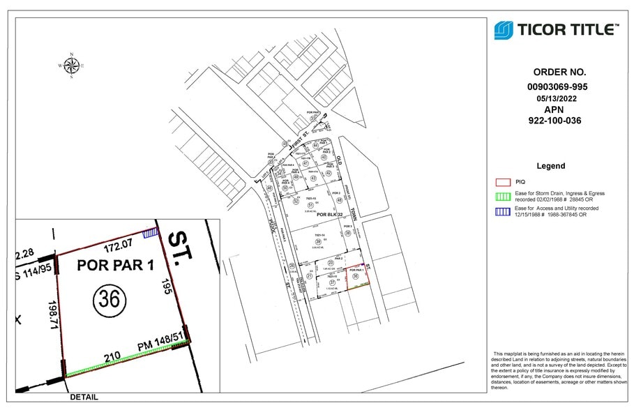 28879 Old Town Front St, Temecula, CA for sale - Plat Map - Image 2 of 2