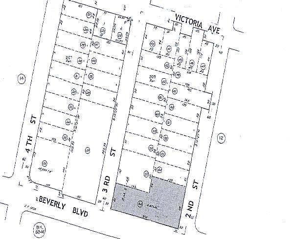 208-224 W Beverly Blvd, Montebello, CA for sale - Plat Map - Image 2 of 4