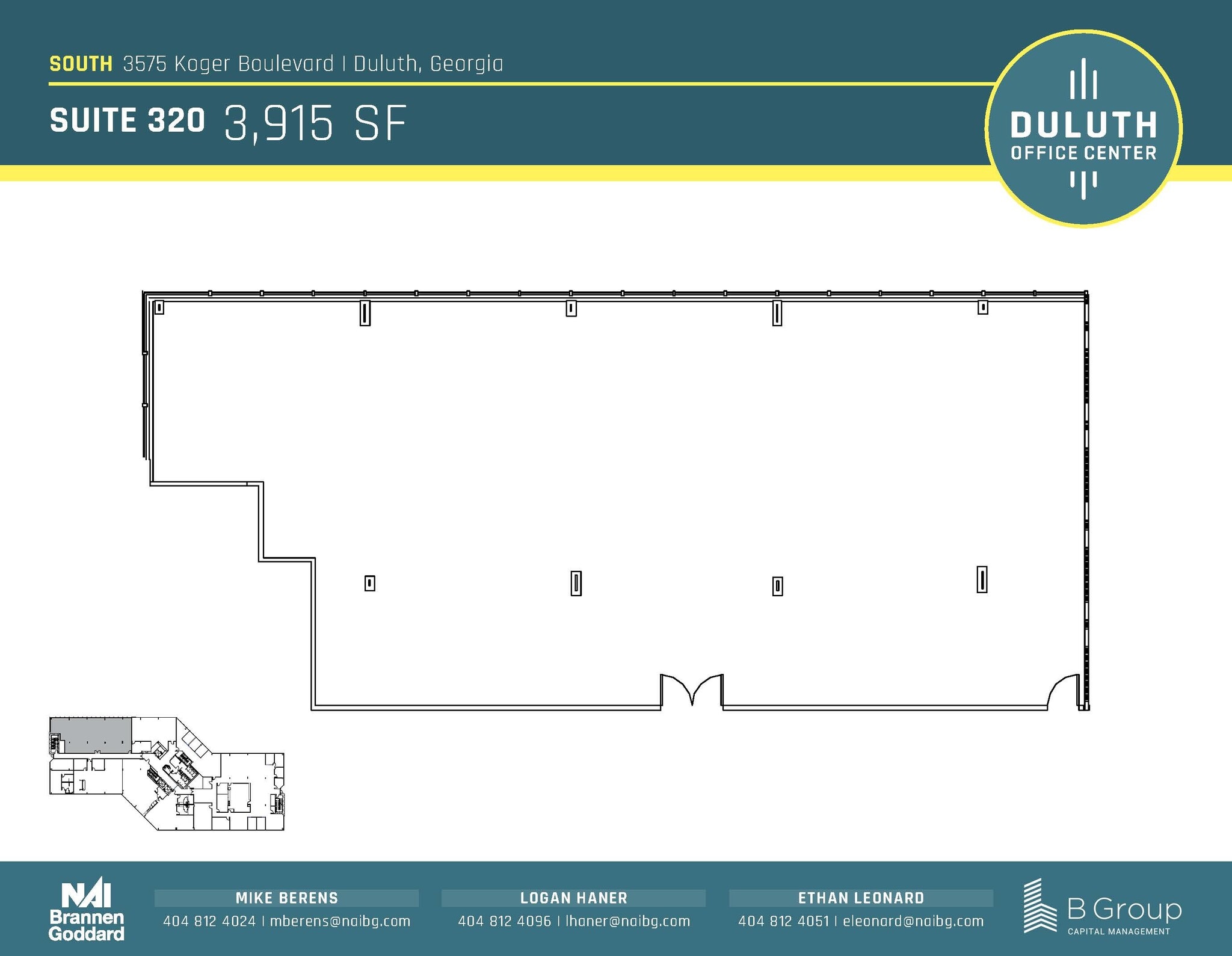 3505 Koger Blvd, Duluth, GA for lease Floor Plan- Image 1 of 1