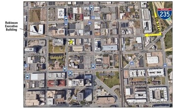 612-620 N Robinson Ave, Oklahoma City, OK - AERIAL  map view - Image1