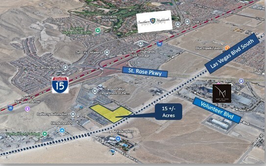 15 Acres Las Vegas & Welpman blvd, Henderson, NV à vendre Photo principale- Image 1 de 6