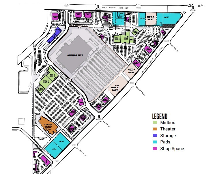 2900 Midland Dr, Ogden, UT à louer Plan de site- Image 1 de 1