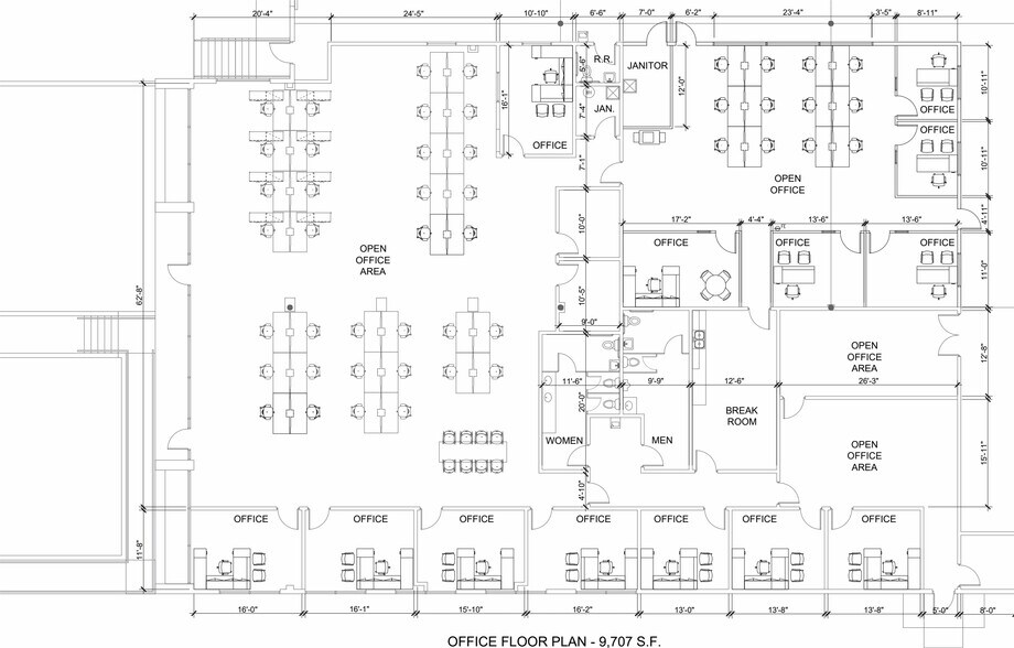3001-3005 Mercy Dr, Orlando, FL à louer - Plan d’étage - Image 3 de 3