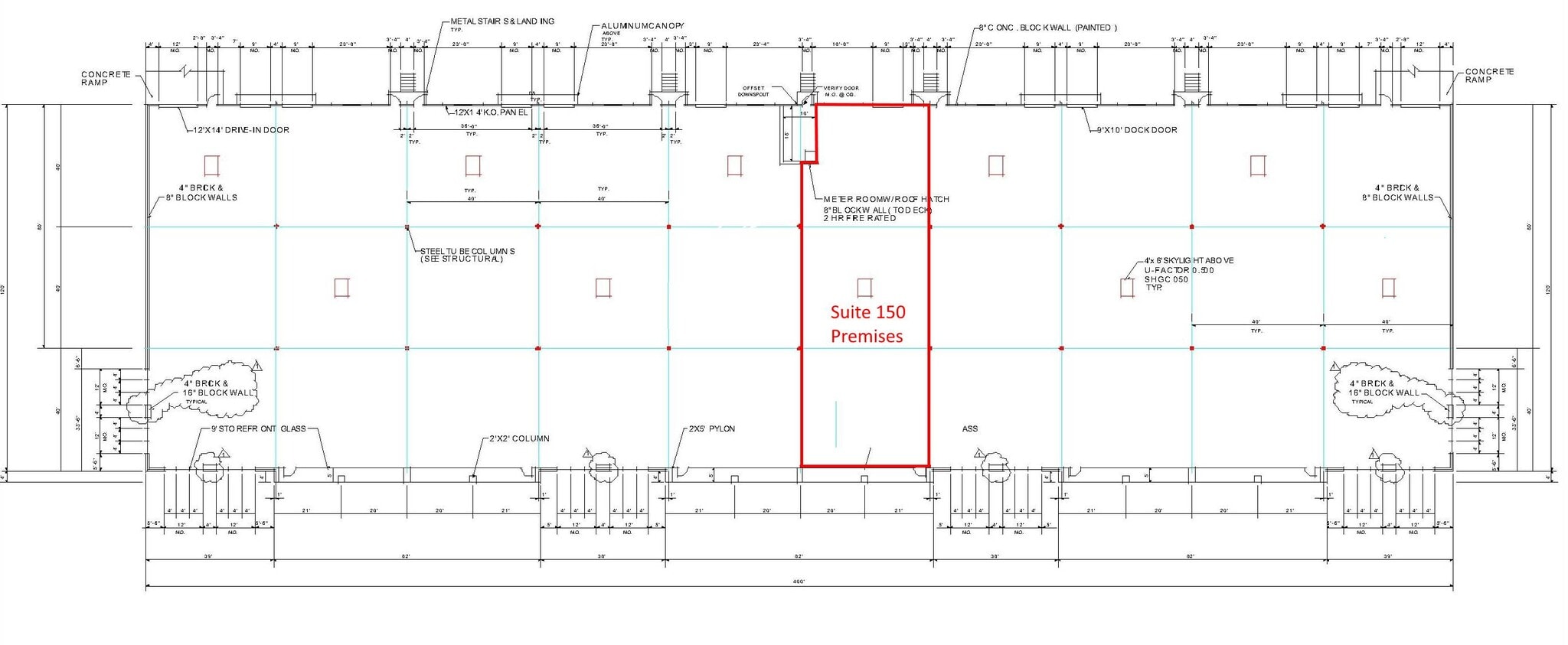 4034 Enterprise Way, Flowery Branch, GA à louer Plan d’étage- Image 1 de 1