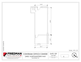 24901 Northwestern Hwy, Southfield, MI for lease Floor Plan- Image 1 of 1