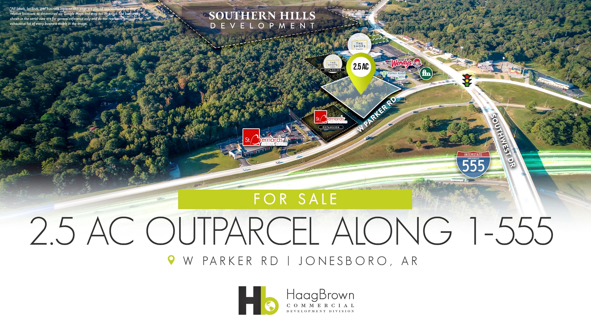 Parker Rd, Jonesboro, AR à vendre Aérien- Image 1 de 11