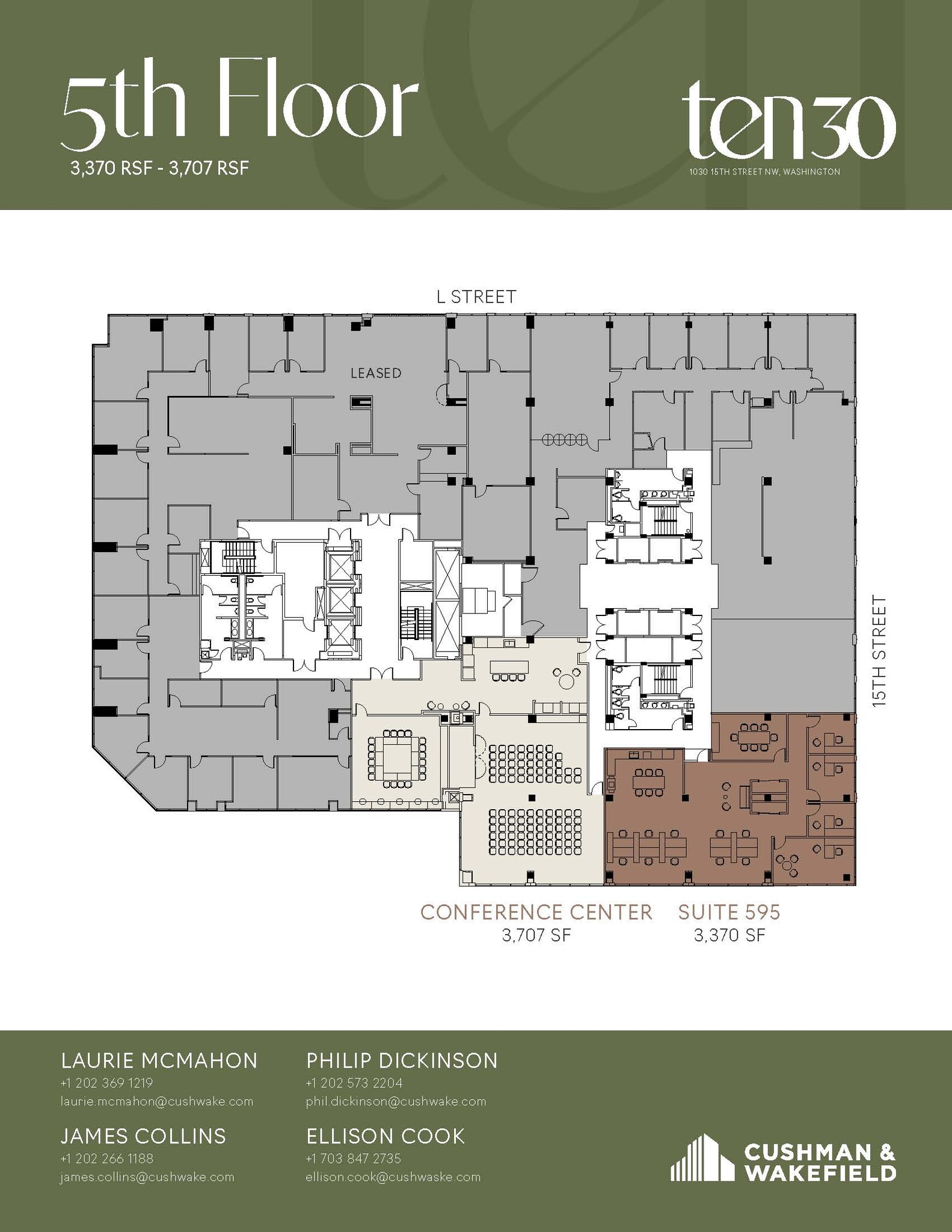 1030 15th St NW, Washington, DC for lease Floor Plan- Image 1 of 1