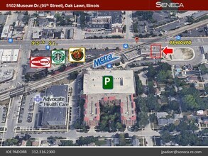 5100-5116 Museum Dr, Oak Lawn, IL - AERIAL map view