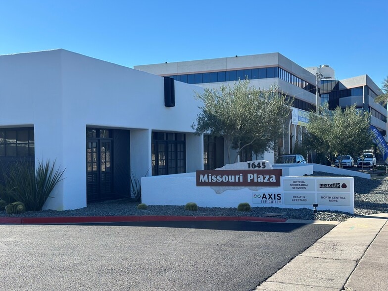 1645 E Missouri Ave, Phoenix, AZ for lease - Building Photo - Image 1 of 13