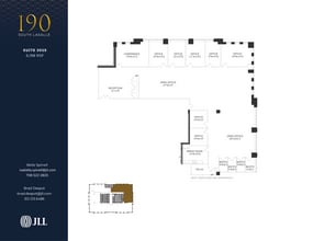 190 S La Salle St, Chicago, IL for lease Floor Plan- Image 1 of 1