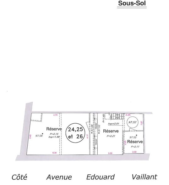 Retail in Boulogne-Billancourt for lease - Floor Plan - Image 3 of 4