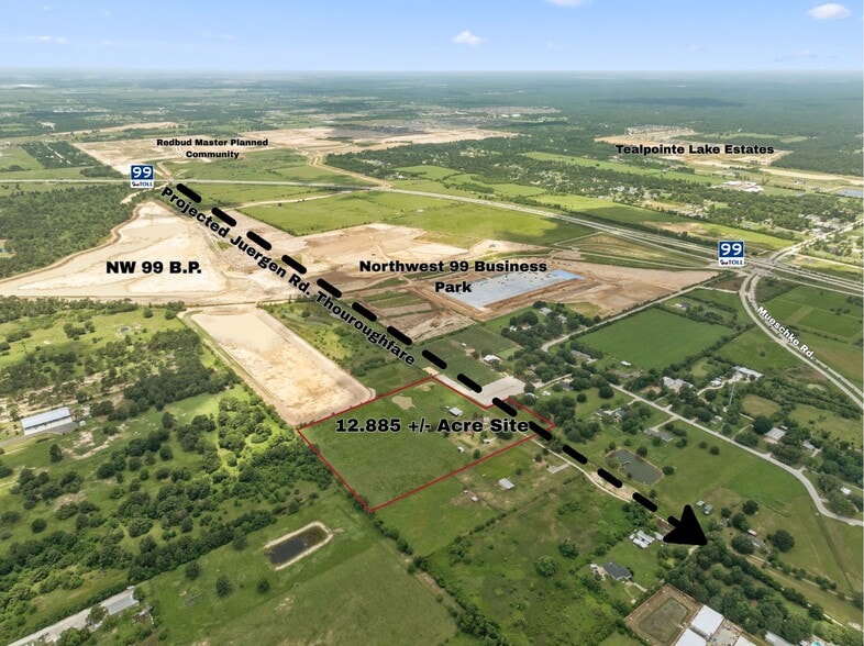 19105 Mueschke Rd, Tomball, TX for sale - Aerial - Image 3 of 30