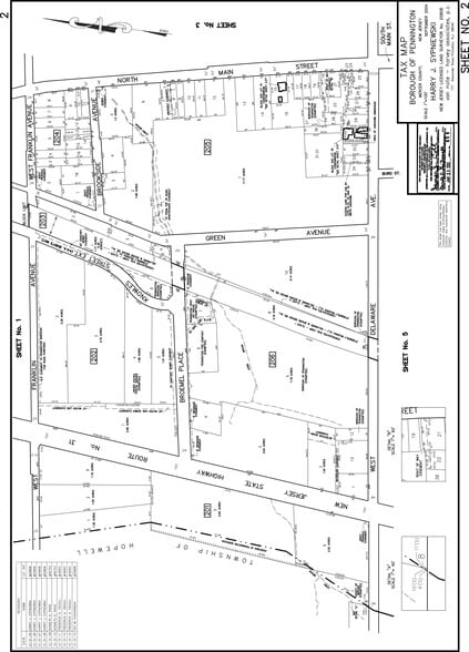 10 Route 31 N, Pennington, NJ for sale - Plat Map - Image 2 of 6