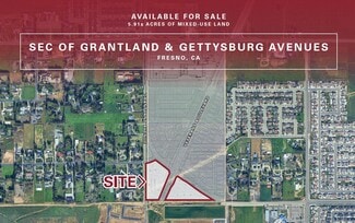 Plus de détails pour SEC Grantland Ave, Fresno, CA - Terrain à vendre