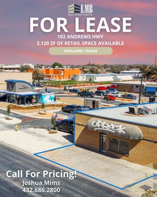 Plus de détails pour 102 Andrews Hwy, Midland, TX - Commerce de détail à louer