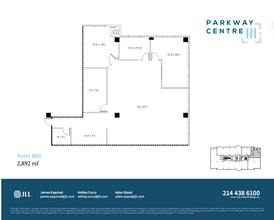 2745 Dallas Pky, Plano, TX for lease Floor Plan- Image 1 of 1