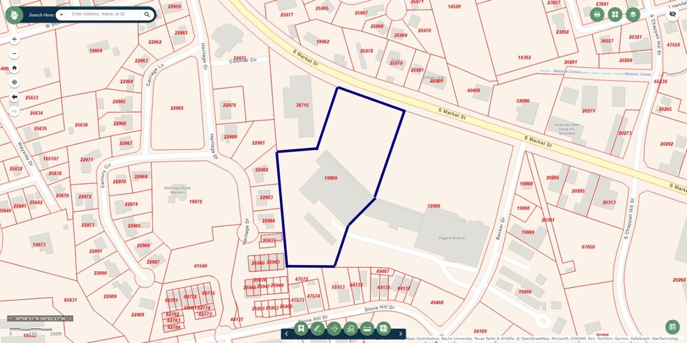 2202 S Market St, Brenham, TX for sale - Plat Map - Image 3 of 14