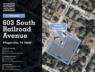More details for 603 S Railroad Ave, Pflugerville, TX - Land for Sale