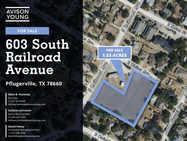 More details for 603 S Railroad Ave, Pflugerville, TX - Land for Sale