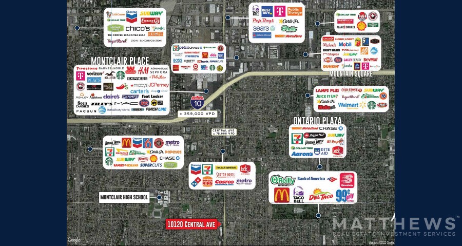 10120 Central Ave, Montclair, CA à louer - Photo du bâtiment - Image 2 de 2