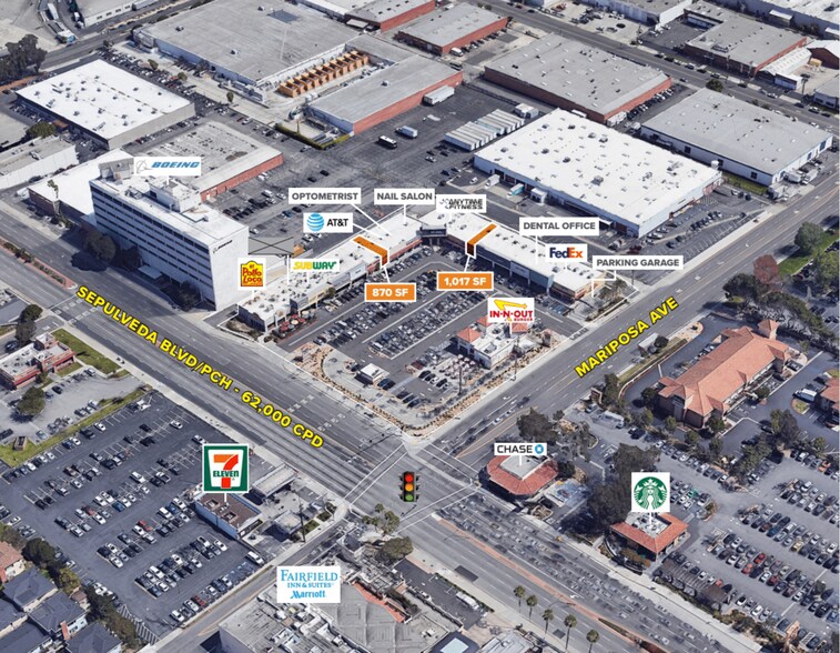 600 N Sepulveda Blvd, El Segundo, CA à louer - Photo du bâtiment - Image 2 de 10