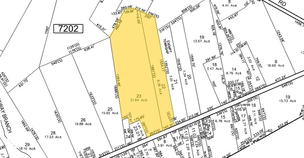 1720 Harding Hwy, Franklin Township, NJ à vendre - Plan cadastral - Image 1 de 1