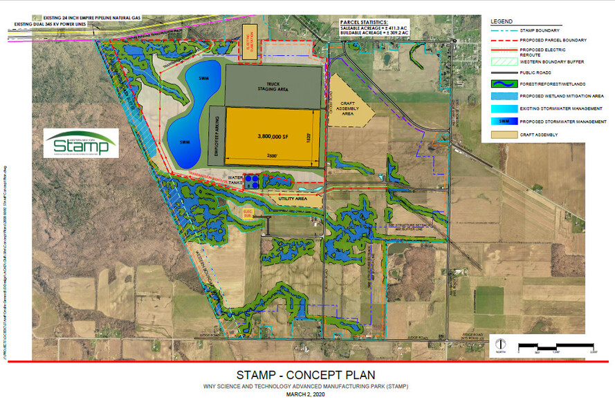 6608 Crosby Rd, Alabama, NY à vendre - Plan de site - Image 1 de 8