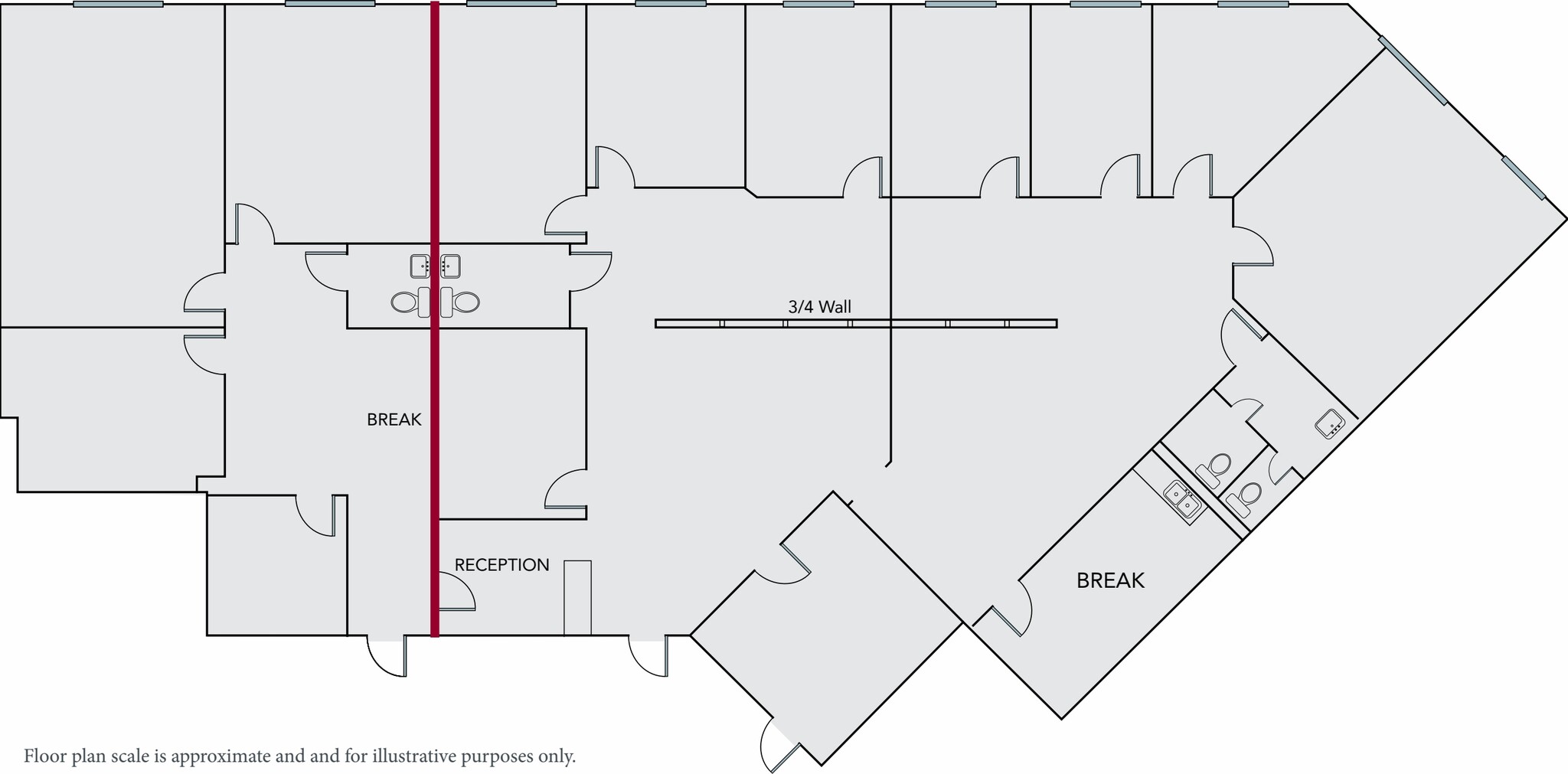312-326 Cloister Ct, Chapel Hill, NC for lease Floor Plan- Image 1 of 1