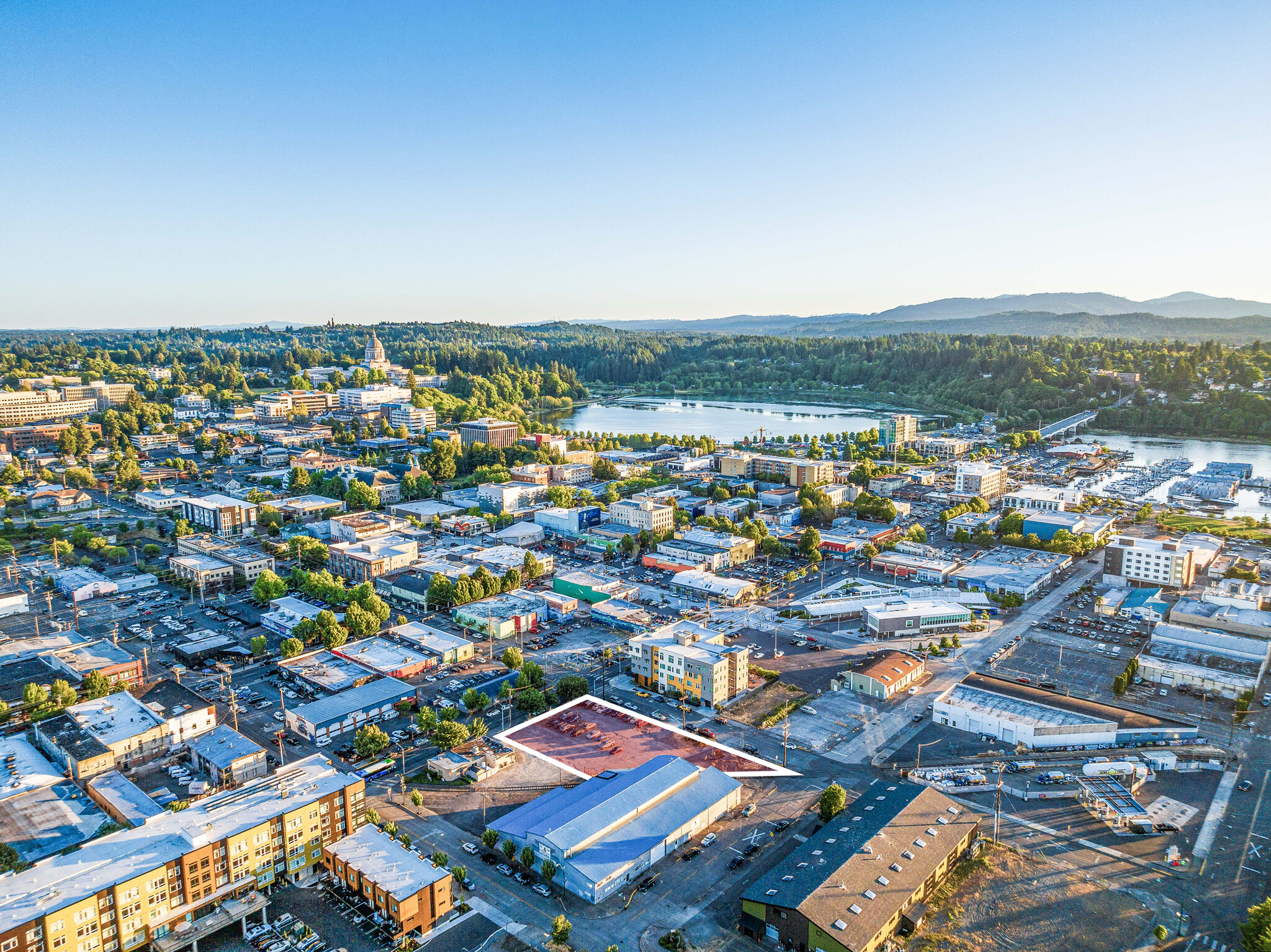 400 State, Olympia, WA for sale Aerial- Image 1 of 8