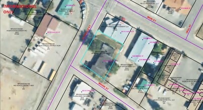 104 Challis St, Salmon, ID - AERIAL  map view