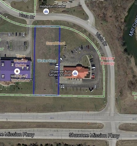 6530 Vista Dr, Shawnee, KS for lease - Aerial - Image 2 of 6