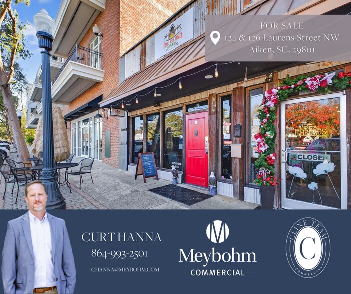 124-126 Laurens St NW, Aiken, SC à vendre - Photo du bâtiment - Image 1 de 40