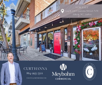 Plus de détails pour 124-126 Laurens St NW, Aiken, SC - Commerce de détail à vendre