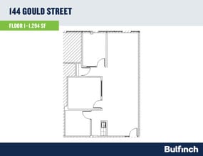 144 Gould St, Needham, MA à louer Plan d’étage- Image 1 de 1