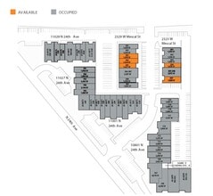 2329 W Mescal St, Phoenix, AZ à louer Plan de site- Image 2 de 2