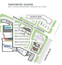 3901-3911 Capital Blvd, Raleigh, NC for lease Site Plan- Image 1 of 1