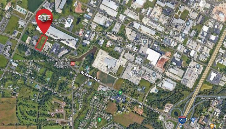 W Main Ave, De Pere, WI à vendre - Aérien - Image 2 de 3