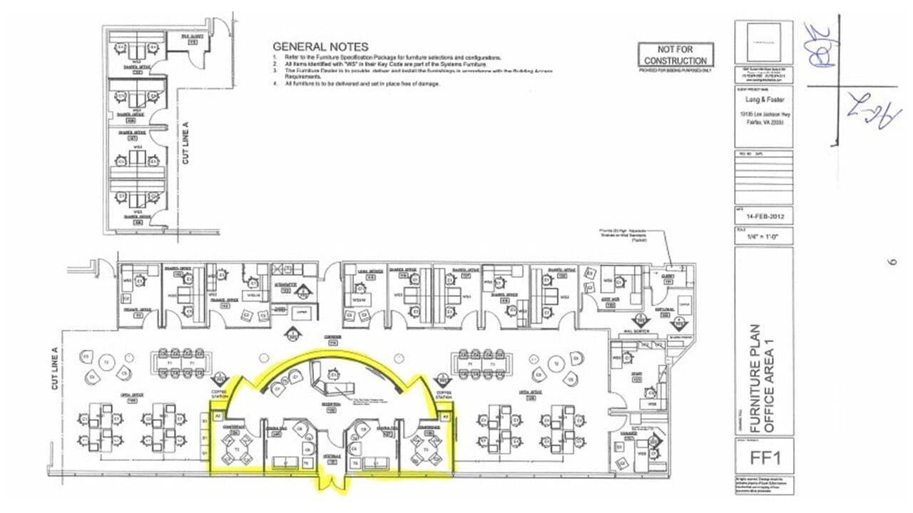 13135 Lee Jackson Memorial Hwy, Fairfax, VA à louer Plan d’étage- Image 1 de 1
