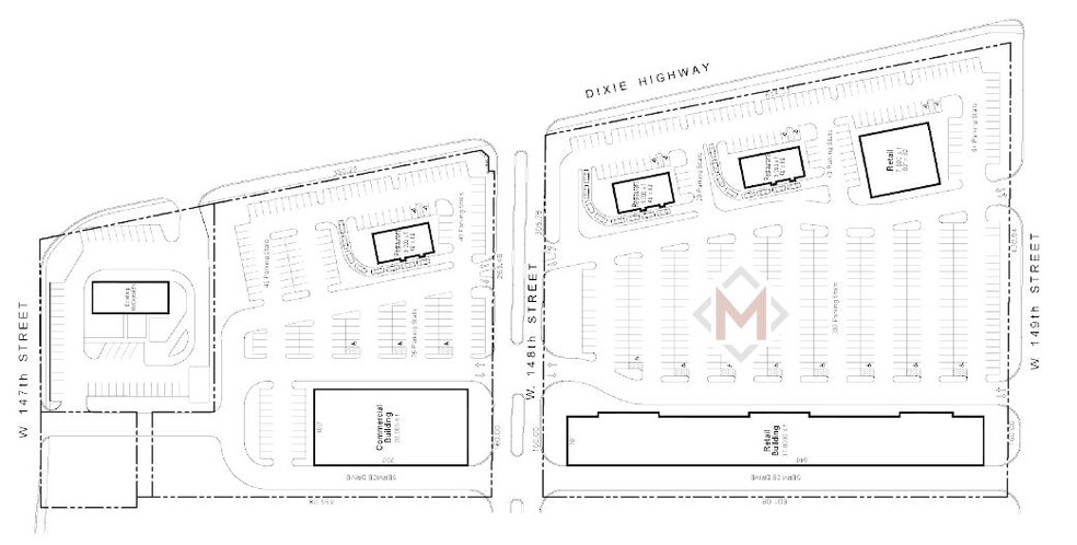 14800 Dixie Hwy, Harvey, IL à vendre - Plan de site - Image 2 de 4