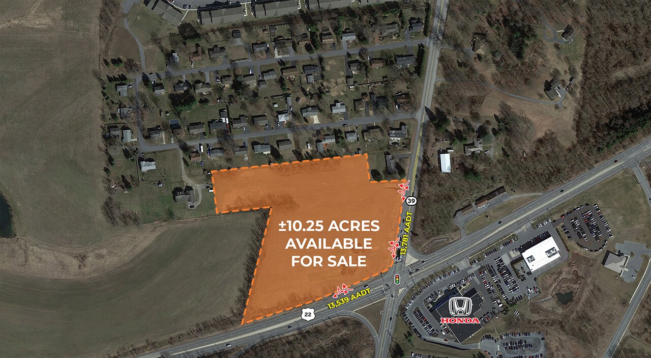 Route 22 & Route 39, Harrisburg, PA à vendre Aérien- Image 1 de 6